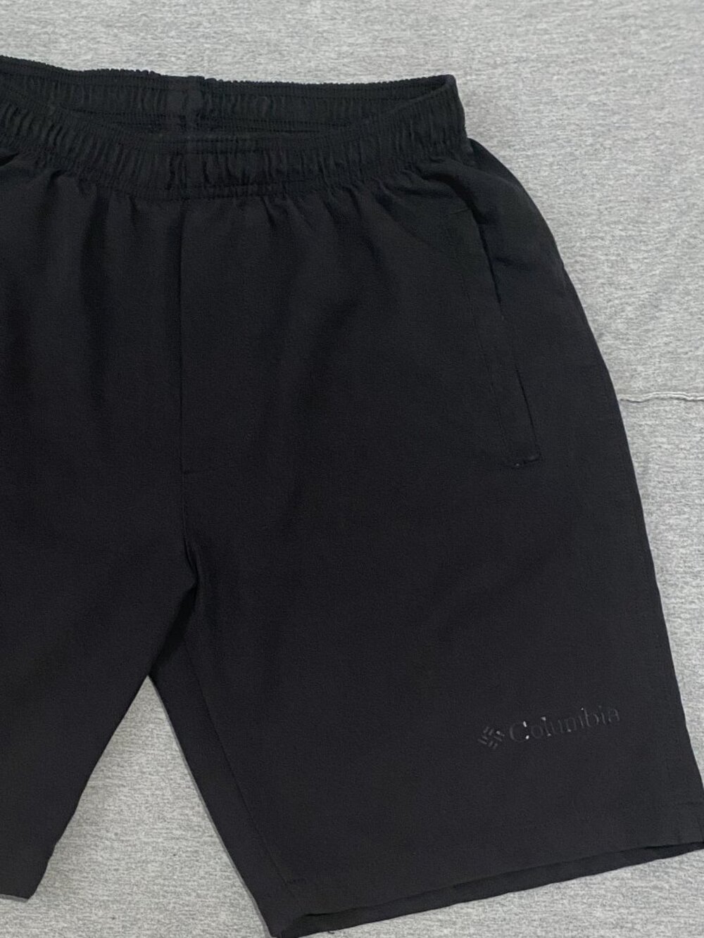 Columbia Running Shorts Black Small Mens (254)